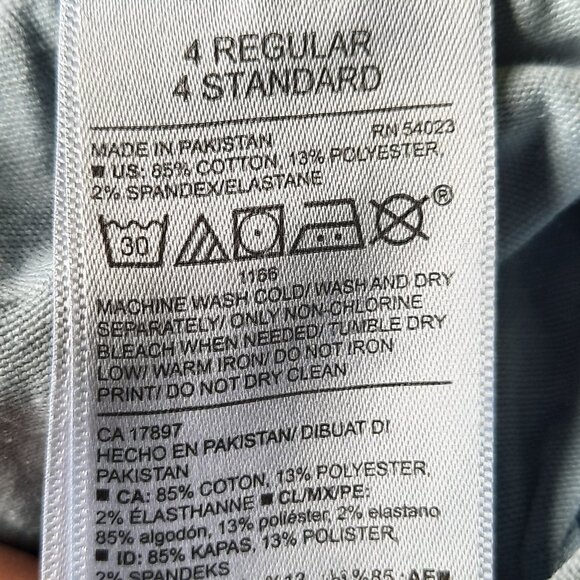 Old Navy Mid-Rise ROCKSTAR Distressed Skinny Jeans - Darkwash, Size 4 - Picture 9 of 15